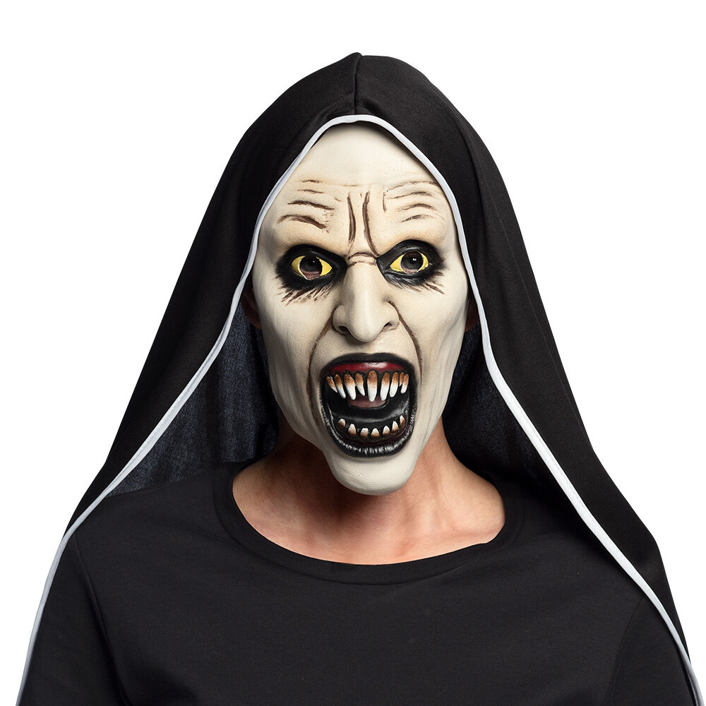 Boland Mask Screaming Nun Halloween Latex