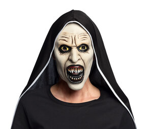 Boland Mask Screaming Nun Halloween Latex