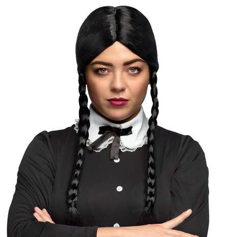 Boland Long Black Wig with Braids Boland Long Black Wig with Braids