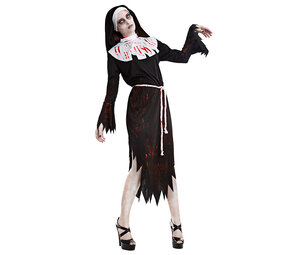 Boland Zombie-Nonnen-Kostüm für Damen