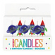 Unique Party Bougies Espace 5 cm | 6 pièces
