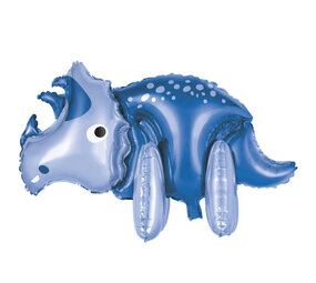 Unique Party Ballon en aluminium dinosaure 3D, 87 cm, dégonflé | à l'unité