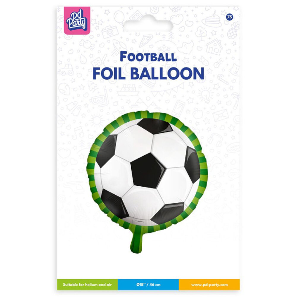 Paper Dreams Voetbal Helium Ballon 45cm Leeg | per stuk