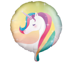 Paper Dreams Ballon licorne à l'hélium 45 cm dégonflé | à l'unité