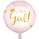 Paper Dreams Heliumballon „It's a Girl“, 45 cm, leer | pro Stück