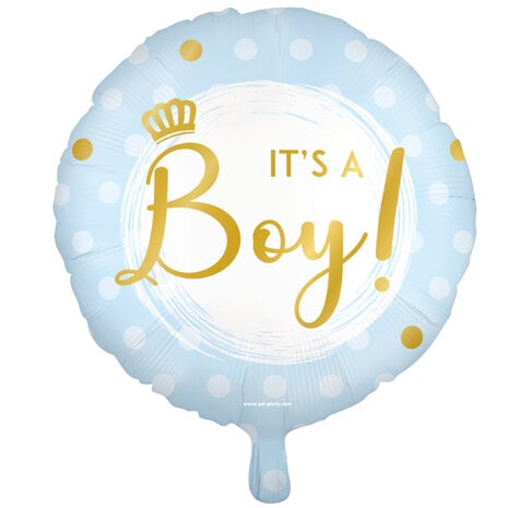 Paper Dreams Helium Ballon It's a Boy 45cm Leeg | per stuk
