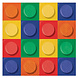 Creative Converting Serviettes Lego Block Party 33x33cm | 16 pièces