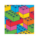 Creative Converting Lego Servetten Block Bash  25x25cm | 16 stuks Creative Converting Lego Servetten Block Bash  25x25cm | 16 stuks