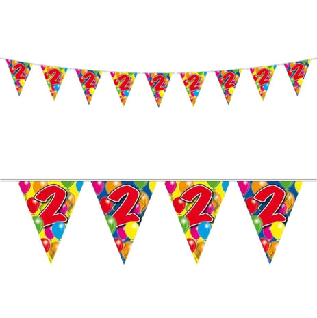 Folat Flaggengirlande, 2 Jahre, 10 Meter | pro Stück