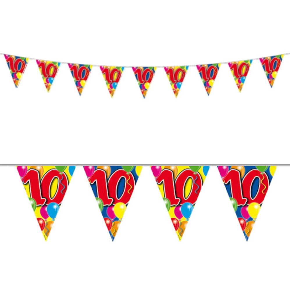 Folat Vlaggenlijn Slinger 10 jaar 10mtr | per stuk Folat Vlaggenlijn Slinger 10 jaar 10mtr | per stuk