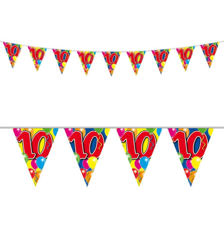 Folat Vlaggenlijn Slinger 10 jaar 10mtr | per stuk Folat Vlaggenlijn Slinger 10 jaar 10mtr | per stuk
