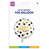 Paper Dreams Happy Birthday Helium Ballon Celebration 45cm Leeg | per stuk Paper Dreams Happy Birthday Helium Ballon Celebration 45cm Leeg | per stuk