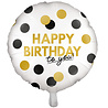 Paper Dreams Happy Birthday Helium Ballon Celebration 45cm Leeg | per stuk Paper Dreams Happy Birthday Helium Ballon Celebration 45cm Leeg | per stuk