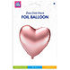 Paper Dreams Helium Ballon Hart Rosegoud Leeg 46cm | per stuk Paper Dreams Helium Ballon Hart Rosegoud Leeg 46cm | per stuk