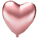 Paper Dreams Ballon gonflable à l'hélium en forme de cœur, or rose, vide, 46 cm | à l'unité