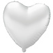 Paper Dreams Ballon gonflable à l'hélium en forme de cœur, blanc, vide, 46 cm | à l'unité