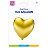 Paper Dreams Ballon gonflable à l'hélium en forme de cœur, doré, vide, 46 cm | à l'unité Paper Dreams Ballon gonflable à l'hélium en forme de cœur, doré, vide, 46 cm | à l'unité