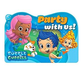 Amscan Invitations Bubble Guppies | 8 pièces
