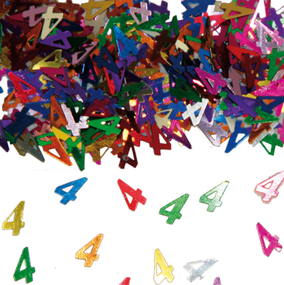 Folat Confetti 4 jaar | 14 gram