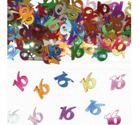 Folat Confetti 16 jaar | 14 gram Folat Confetti 16 jaar | 14 gram