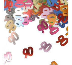 Folat Confetti 90 jaar | 14 gram Folat Confetti 90 jaar | 14 gram