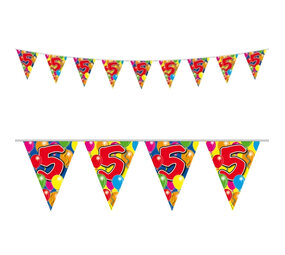 Folat Flag Garland 5 Years 10 meters | per piece