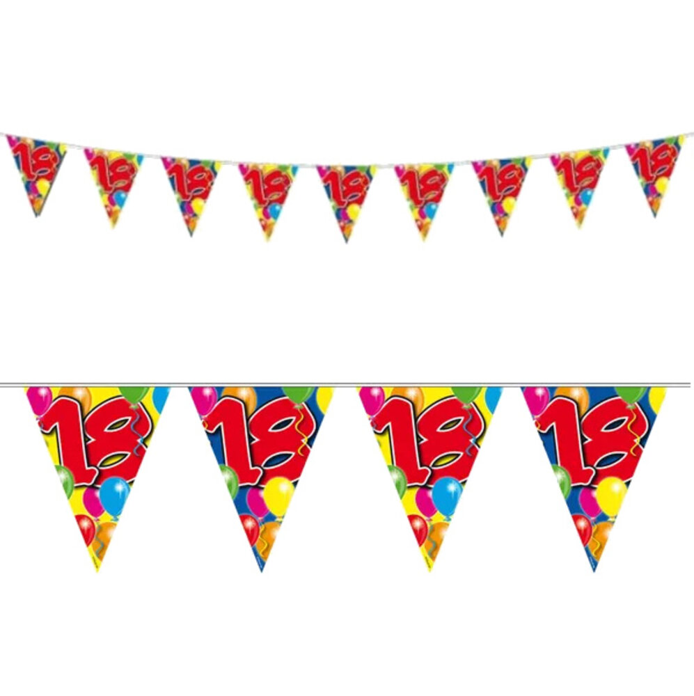 Folat Vlaggenlijn Slinger 18 jaar 10mtr | per stuk Folat Vlaggenlijn Slinger 18 jaar 10mtr | per stuk