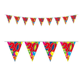 Folat Vlaggenlijn Slinger 30 jaar 10mtr | per stuk