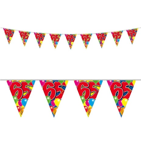 Folat Vlaggenlijn Slinger 65 jaar 10mtr | per stuk Folat Vlaggenlijn Slinger 65 jaar 10mtr | per stuk