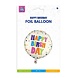 Paper Dreams Happy Birthday Heliumballon 45 cm (unaufgeblasen) | pro Stück