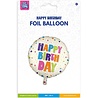 Paper Dreams Happy Birthday Helium Balloon 45cm Deflated | per piece Paper Dreams Happy Birthday Helium Balloon 45cm Deflated | per piece