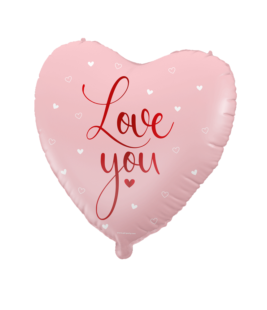 Paper Dreams Heliumballon „Ich liebe dich“, 45 cm, unaufgeblasen | pro Stück