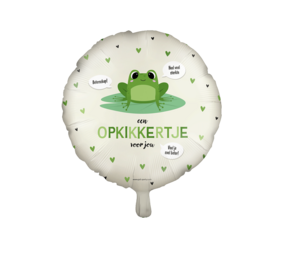 Paper Dreams Opkikkertje Helium Ballon 45cm Leeg | per stuk Paper Dreams Opkikkertje Helium Ballon 45cm Leeg | per stuk