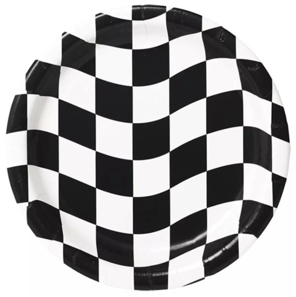 Creative Converting Borden Race Finishvlag 23cm | 8 stuks Creative Converting Borden Race Finishvlag 23cm | 8 stuks