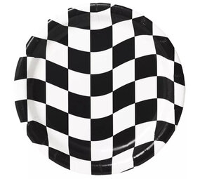 Creative Converting Race Finish Flag Signs 23cm | 8 pieces