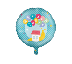 Paper Dreams Welkom Thuis Helium Ballon 45cm Leeg | per stuk Paper Dreams Welkom Thuis Helium Ballon 45cm Leeg | per stuk