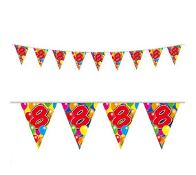 Folat Vlaggenlijn Slinger 8 jaar 10mtr | per stuk