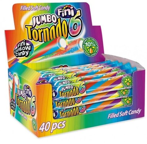 Fini Jumbo Tornado 50 gram | per stuk