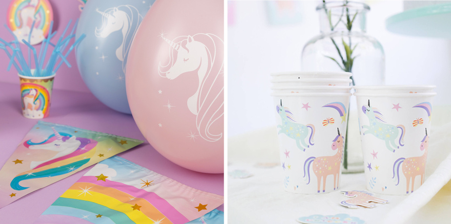 Unicorn Thema Kinderfeestje Versieringen en Feestartikelen 