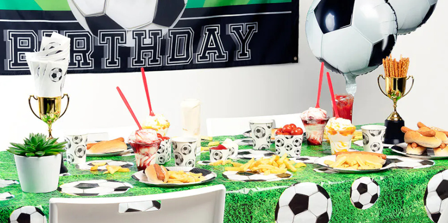 Voetbal Thema Kinderfeestje Versieringen en Feestartikelen 