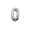 Paper Dreams Balloon Foil 0 Silver 40cm | per piece Paper Dreams Balloon Foil 0 Silver 40cm | per piece