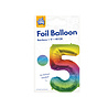 Paper Dreams Ballon en aluminium numéro 5 arc-en-ciel 40 cm | à l'unité Paper Dreams Ballon en aluminium numéro 5 arc-en-ciel 40 cm | à l'unité