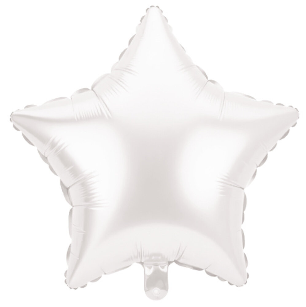 Paper Dreams Ballon étoile blanc à l'hélium 46 cm dégonflé | à l'unité