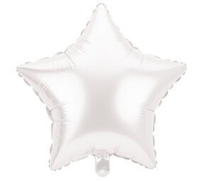 Paper Dreams Helium Balloon Star White 46cm Deflated | per piece