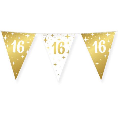 Paper Dreams Schicke Girlande „16 Jahre“, 10 m | pro Stück