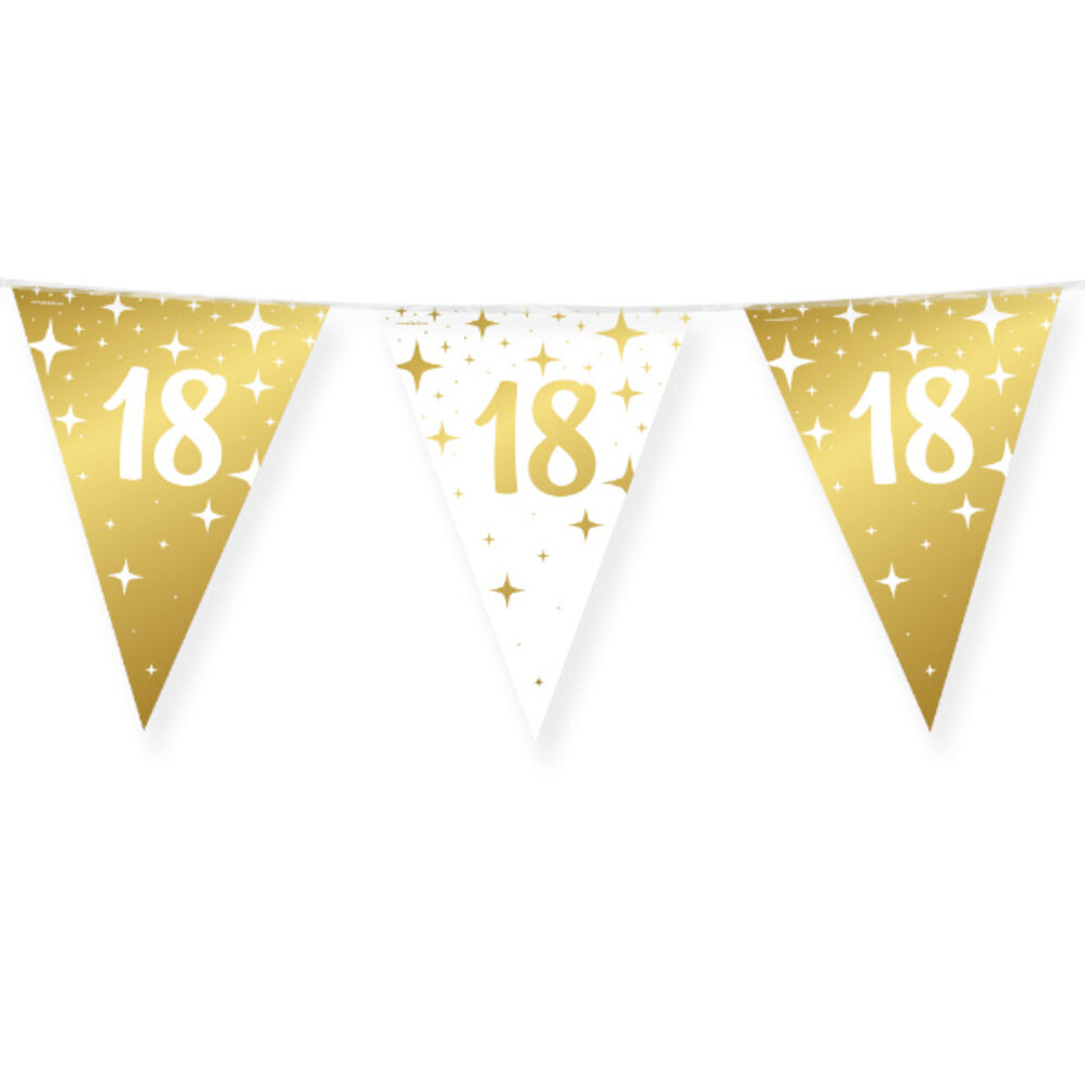 Paper Dreams Schicker Girlande „18 Jahre“, 10 m | pro Stück