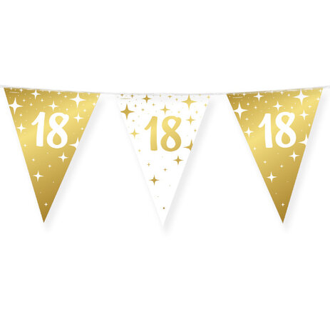 Paper Dreams Schicker Girlande „18 Jahre“, 10 m | pro Stück