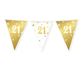Paper Dreams Schicke Girlande „21 Jahre“, 10 m | pro Stück