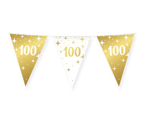 Paper Dreams Guirlande décorative « 100 ans » 10 m | à l'unité Paper Dreams Guirlande décorative « 100 ans » 10 m | à l'unité