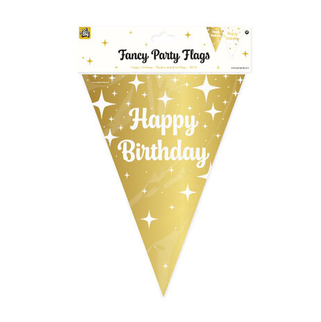 Paper Dreams Girlande „Happy Birthday“, 10 m | pro Stück